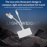 Adattatore lettore schede USB-C Type-C TF SD multifunzione