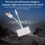 NK-108TL Pro USB-C / Tipo-C, 8 pin, USB a USB-C / Tipo-C, USB, TF, Adattatore per lettore di schede multifunzione SD, NK-108TL Pro