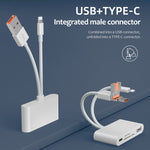 Adattatore lettore schede USB-C Type-C TF SD multifunzione