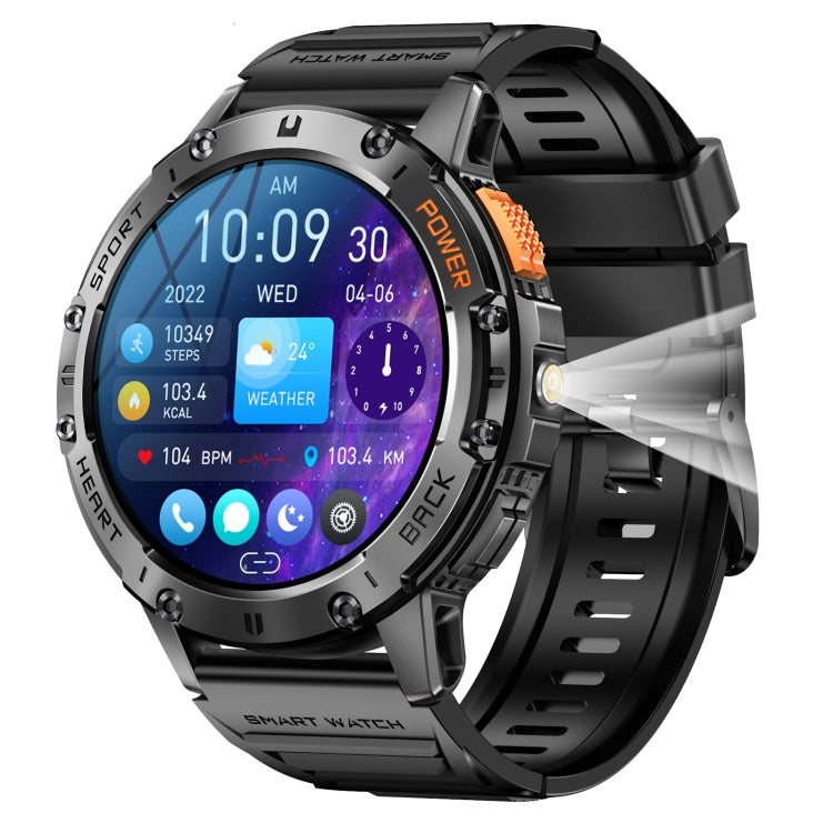 LEMFO K65 1.43 pollici Bluetooth Call Smart Watch, supporta la frequenza cardiaca / ossigeno nel sangue