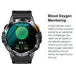 LEMFO K65 1.43 pollici Bluetooth Call Smart Watch, supporta la frequenza cardiaca / ossigeno nel sangue