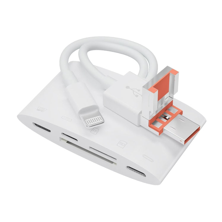Adattatore lettore schede USB-C, 8 pin, USB-A, Micro USB