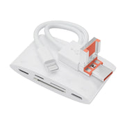 Adattatore per lettore di schede NK-1040TL Pro USB-C / Type-C, 8 pin, USB a USB-C / Type-C, 8 pin, Micro USB, TF, SD, NK-1040TL Pro