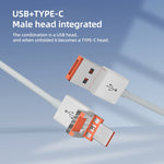 Adattatore lettore schede USB-C, 8 pin, USB-A, Micro USB