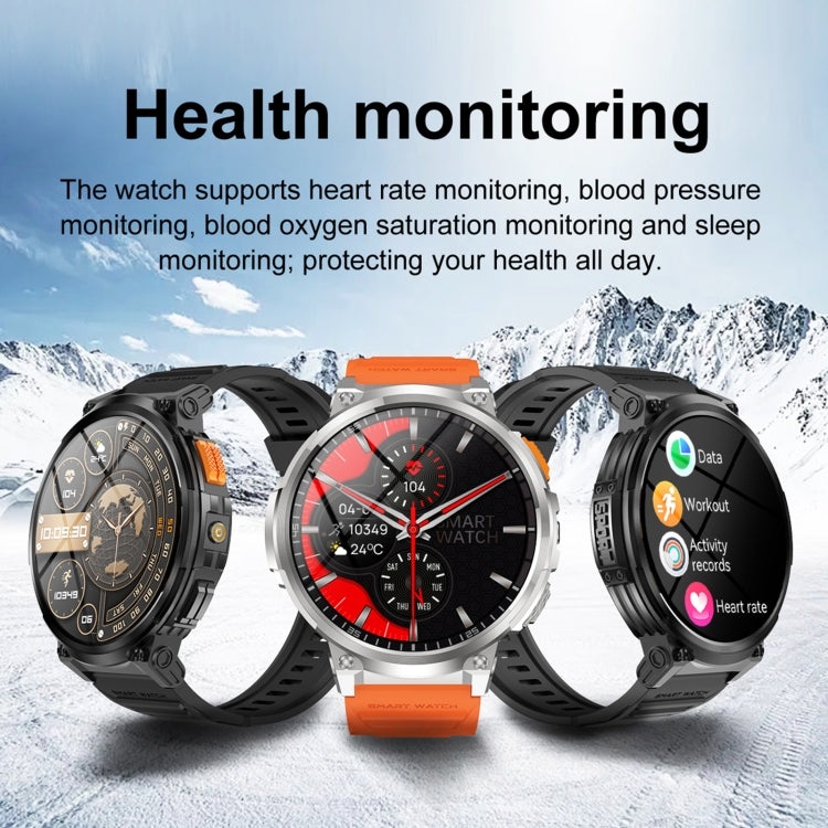 LEMFO K66 1,85 pollici Bluetooth Call Smart Watch, supporta la frequenza cardiaca / ossigeno nel sangue