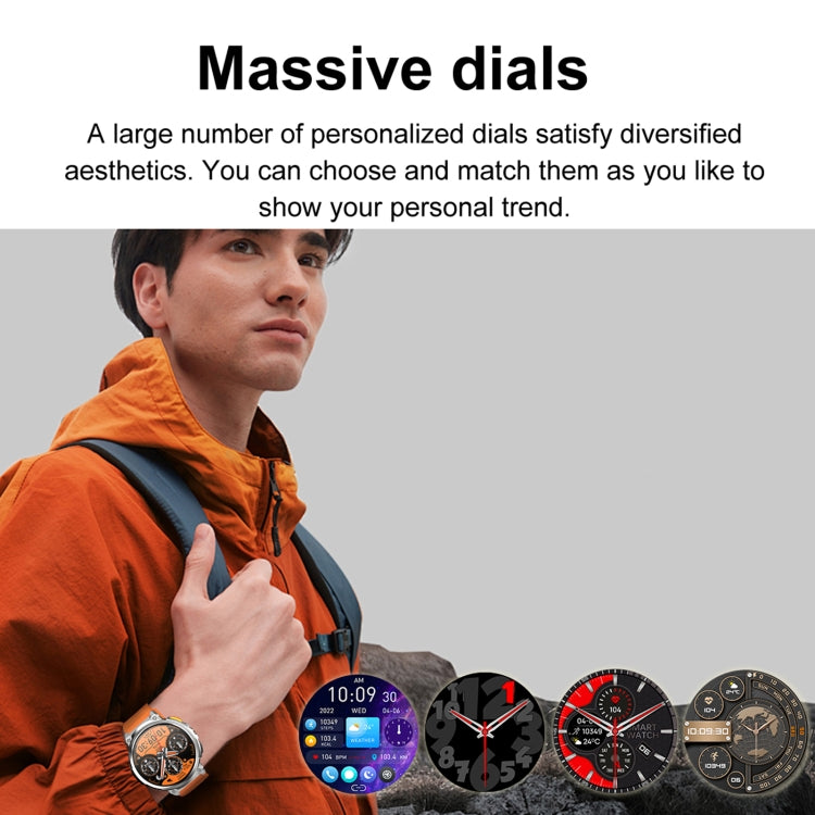 LEMFO K66 1,85 pollici Bluetooth Call Smart Watch, supporta la frequenza cardiaca / ossigeno nel sangue