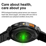 LEMFO K66 1,85 pollici Bluetooth Call Smart Watch, supporta la frequenza cardiaca / ossigeno nel sangue