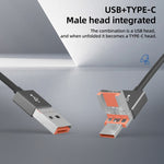 Adattatore multifunzione USB-C Type-C 6 in 1