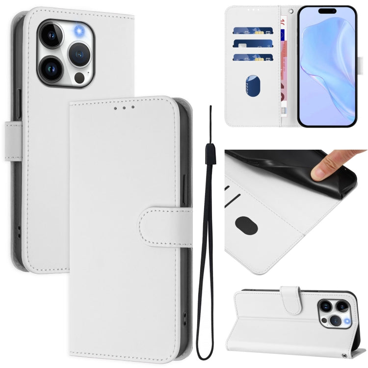 Custodia portafoglio in pelle per iPhone 16 Pro