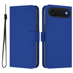 Custodia per telefono in pelle tinta unita effetto pelle con cordino, For iPhone Air