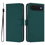 Custodia per telefono in pelle tinta unita effetto pelle con cordino, For iPhone Air