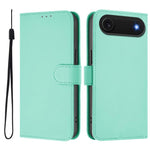 Custodia per telefono in pelle tinta unita effetto pelle con cordino, For iPhone Air