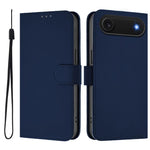 Custodia per telefono in pelle tinta unita effetto pelle con cordino, For iPhone Air
