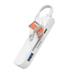 Adattatore multifunzione USB-C Type-C con slot TF SD