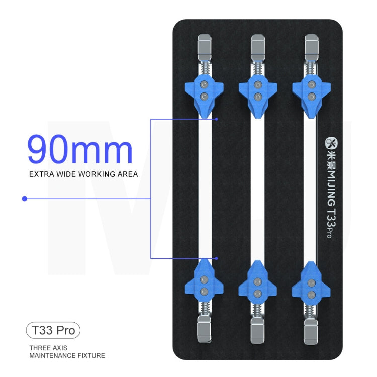 Mijing T33 Pro 3-Axis Multi-Angle Fixing Motherboard Maintenance PCB Fixture, Mijing T33 Pro