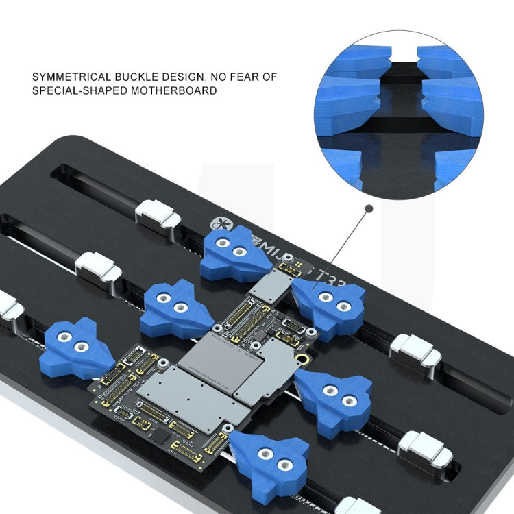 Mijing T33 Pro 3-Axis Multi-Angle Fixing Motherboard Maintenance PCB Fixture, Mijing T33 Pro