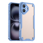Custodia per telefono Armor Glaze PC Hybrid TPU, For iPhone 16 Pro Max, For iPhone 16 Pro, For iPhone 16 Plus, For iPhone 16