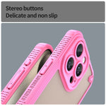 Custodia per telefono Armor Glaze PC Hybrid TPU, For iPhone 15 Pro Max, For iPhone 15 Pro, For iPhone 15 Plus, For iPhone 15