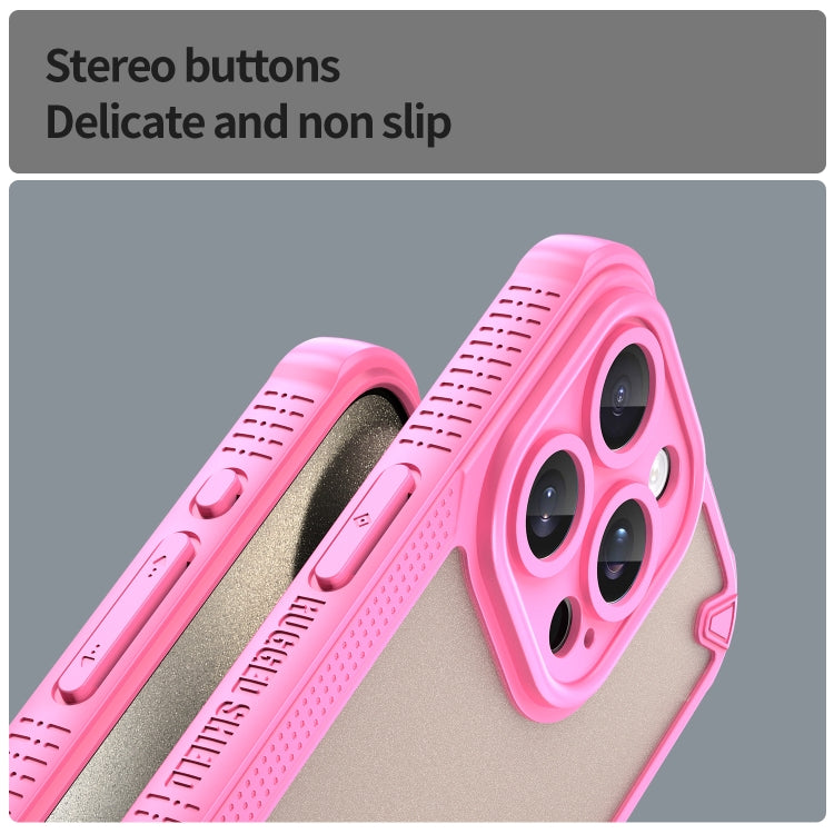 Custodia per telefono Armor Glaze PC Hybrid TPU, For iPhone 15 Pro Max, For iPhone 15 Pro, For iPhone 15 Plus, For iPhone 15