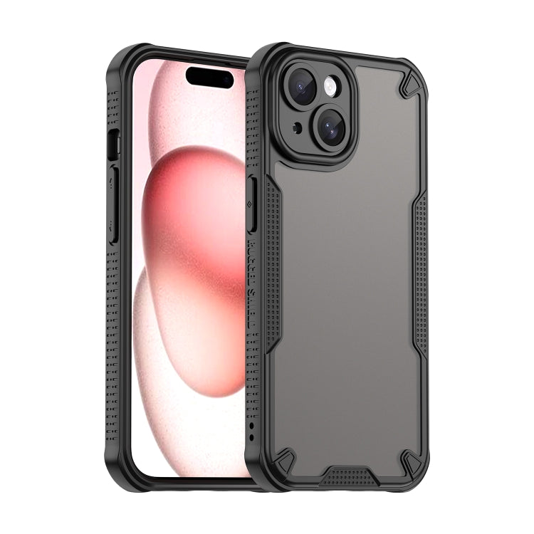 Custodia per telefono Armor Glaze PC Hybrid TPU, For iPhone 15 Pro Max, For iPhone 15 Pro, For iPhone 15 Plus, For iPhone 15