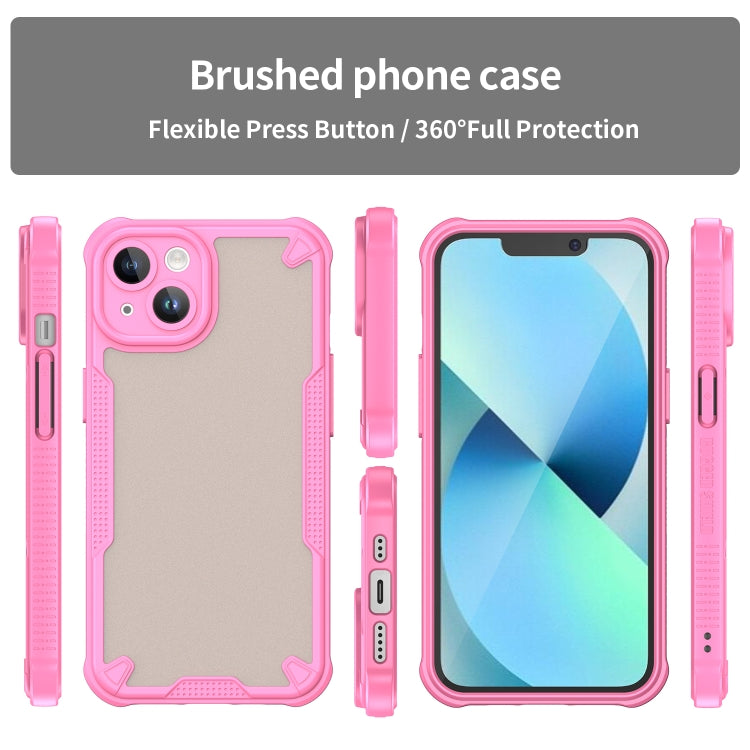 Custodia per telefono Armor Glaze PC Hybrid TPU, For iPhone 14 Plus, For iPhone 14, For iPhone 14 Pro, For iPhone 14 Pro Max