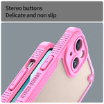 Custodia per telefono Armor Glaze PC Hybrid TPU, For iPhone 14 Plus, For iPhone 14, For iPhone 14 Pro, For iPhone 14 Pro Max
