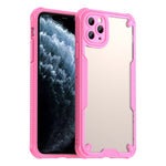 Custodia per telefono Armor Glaze PC Hybrid TPU, For iPhone SE 2020, For iPhone 11 Pro Max, For iPhone 11, For iPhone 11 Pro