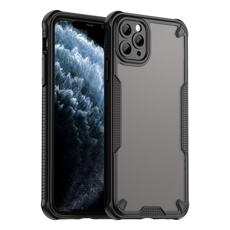 Custodia per telefono Armor Glaze PC Hybrid TPU, For iPhone SE 2020, For iPhone 11 Pro Max, For iPhone 11, For iPhone 11 Pro