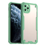 Custodia per telefono Armor Glaze PC Hybrid TPU, For iPhone SE 2020, For iPhone 11 Pro Max, For iPhone 11, For iPhone 11 Pro