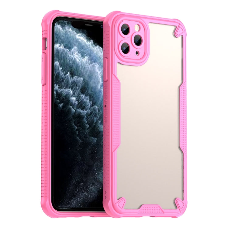 Custodia per telefono Armor Glaze PC Hybrid TPU, For iPhone SE 2020, For iPhone 11 Pro Max, For iPhone 11, For iPhone 11 Pro