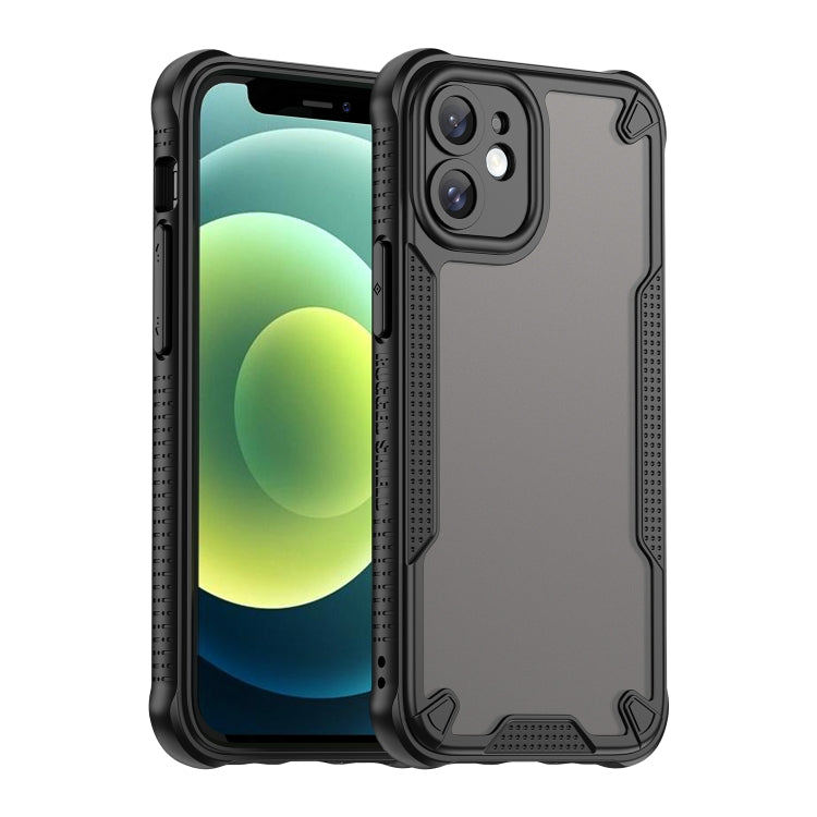 Custodia per telefono Armor Glaze PC Hybrid TPU, For iPhone SE 2020, For iPhone 11 Pro Max, For iPhone 11, For iPhone 11 Pro