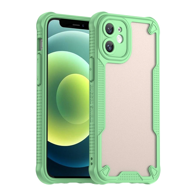 Custodia per telefono Armor Glaze PC Hybrid TPU, For iPhone SE 2020, For iPhone 11 Pro Max, For iPhone 11, For iPhone 11 Pro