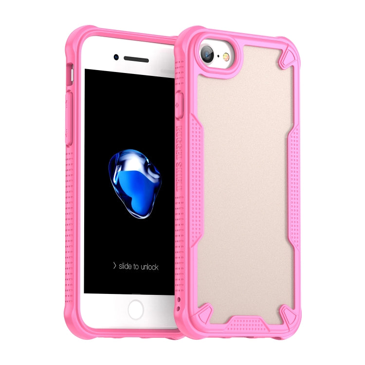 Custodia per telefono Armor Glaze PC Hybrid TPU, For iPhone 8 Plus, For iPhone 8, For iPhone 7 Plus, For iPhone 7