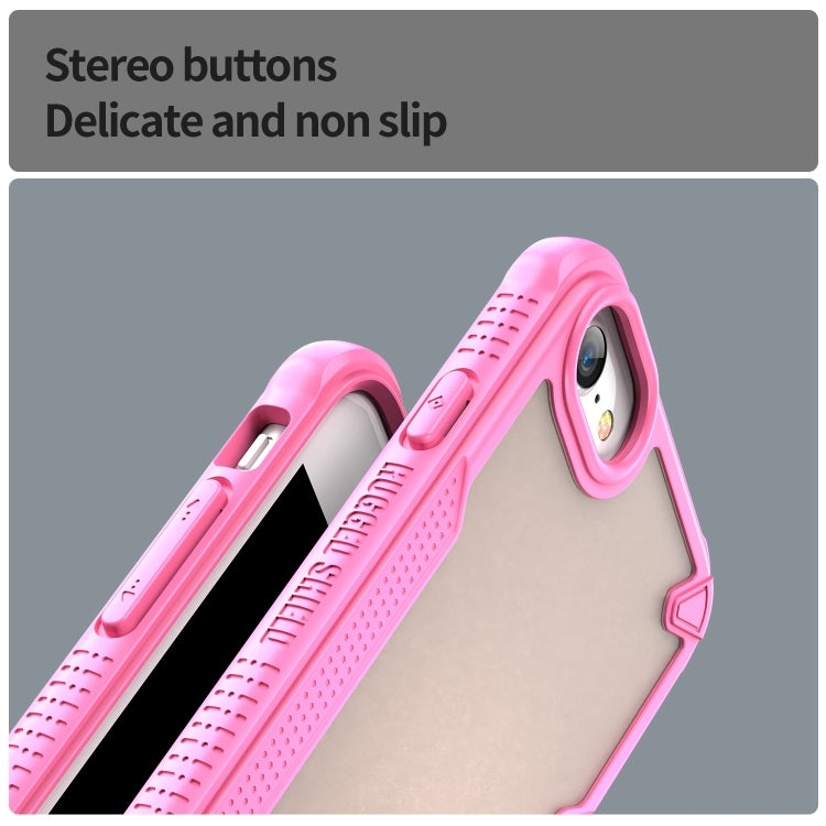 Custodia per telefono Armor Glaze PC Hybrid TPU, For iPhone SE 2020, For iPhone 11 Pro Max, For iPhone 11, For iPhone 11 Pro