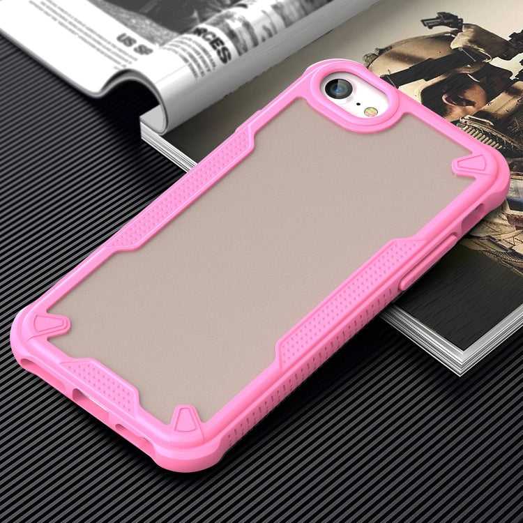 Custodia per telefono Armor Glaze PC Hybrid TPU, For iPhone SE 2020, For iPhone 11 Pro Max, For iPhone 11, For iPhone 11 Pro