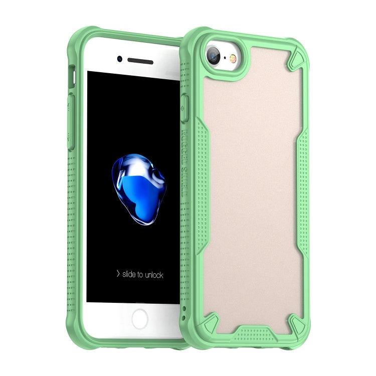 Custodia per telefono Armor Glaze PC Hybrid TPU, For iPhone SE 2020, For iPhone 11 Pro Max, For iPhone 11, For iPhone 11 Pro