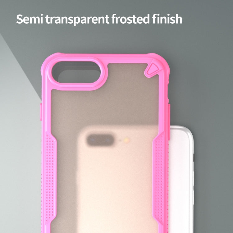 Custodia per telefono Armor Glaze PC Hybrid TPU, For iPhone 8 Plus, For iPhone 8, For iPhone 7 Plus, For iPhone 7