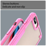 Custodia per telefono Armor Glaze PC Hybrid TPU, For iPhone 8 Plus, For iPhone 8, For iPhone 7 Plus, For iPhone 7