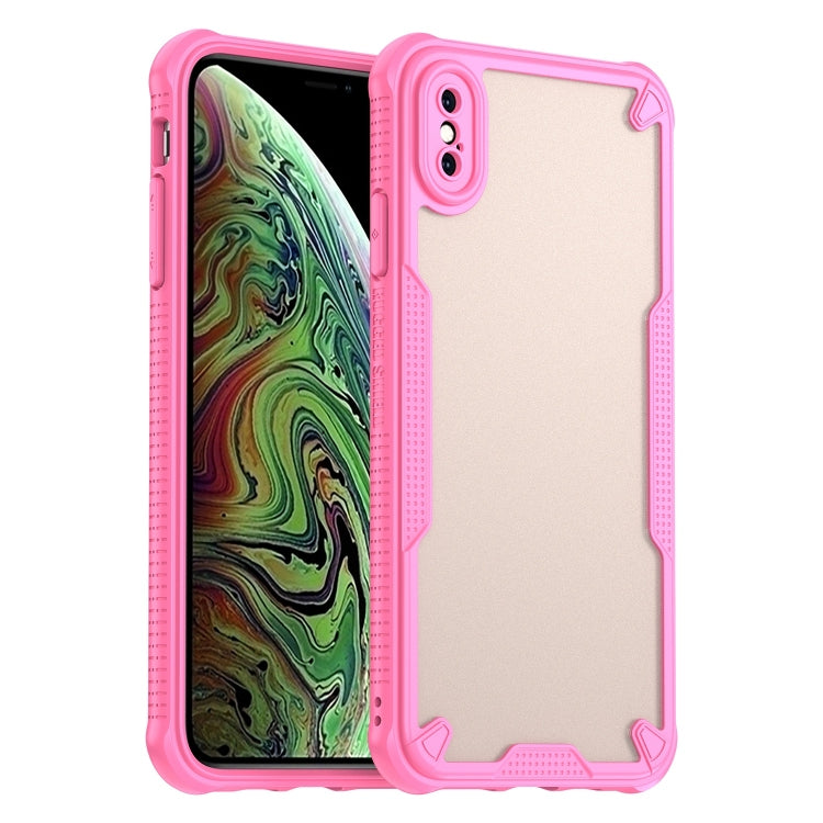 Custodia per telefono Armor Glaze PC Hybrid TPU, For iPhone XS, For iPhone XR, For iPhone XS Max, For iPhone X
