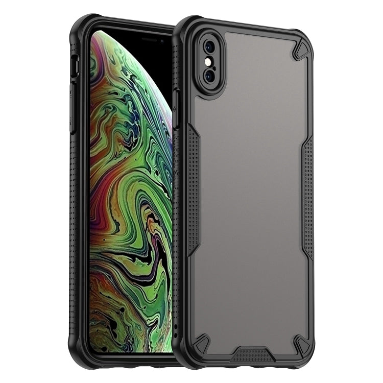 Custodia per telefono Armor Glaze PC Hybrid TPU, For iPhone XS, For iPhone XR, For iPhone XS Max, For iPhone X
