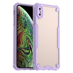Custodia per telefono Armor Glaze PC Hybrid TPU, For iPhone XS, For iPhone XR, For iPhone XS Max, For iPhone X