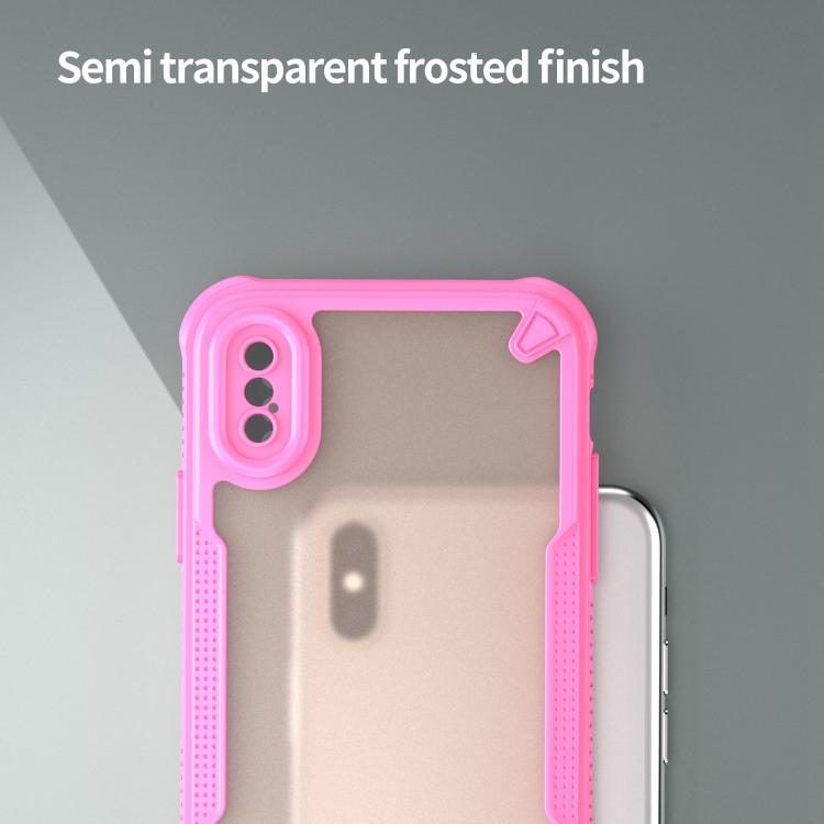 Custodia per telefono Armor Glaze PC Hybrid TPU, For iPhone XS, For iPhone XR, For iPhone XS Max, For iPhone X
