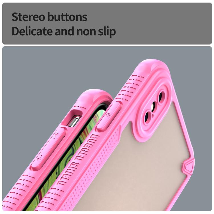 Custodia per telefono Armor Glaze PC Hybrid TPU, For iPhone XS, For iPhone XR, For iPhone XS Max, For iPhone X