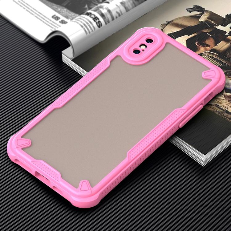 Custodia per telefono Armor Glaze PC Hybrid TPU, For iPhone XS, For iPhone XR, For iPhone XS Max, For iPhone X