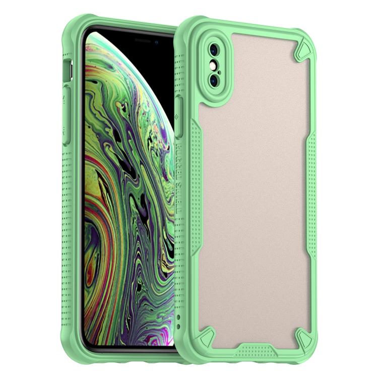 Custodia per telefono Armor Glaze PC Hybrid TPU, For iPhone XS, For iPhone XR, For iPhone XS Max, For iPhone X