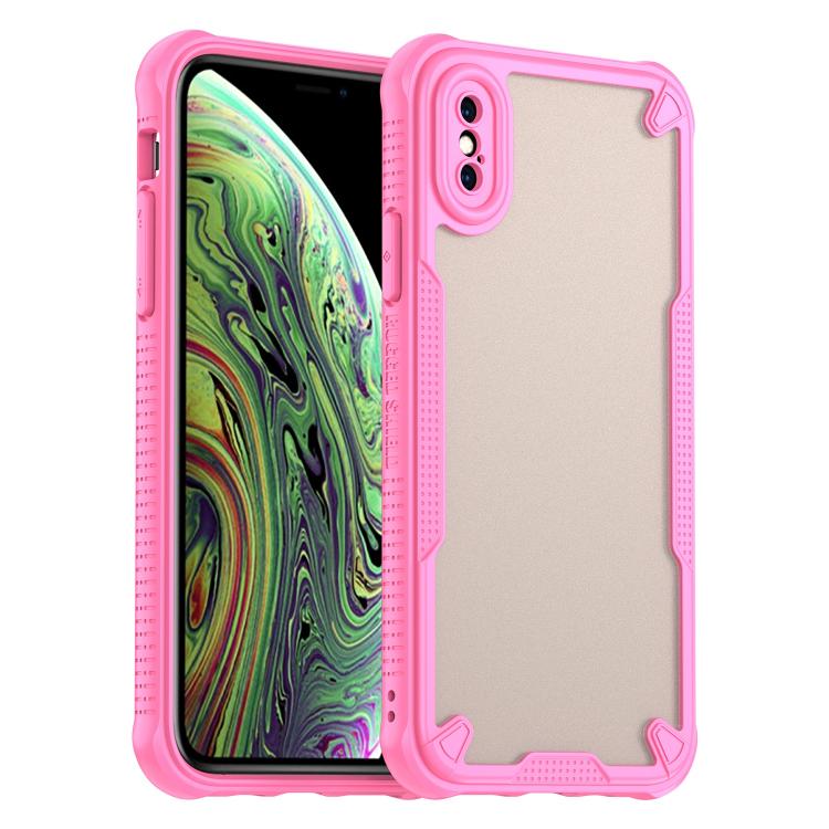 Custodia per telefono Armor Glaze PC Hybrid TPU, For iPhone XS, For iPhone XR, For iPhone XS Max, For iPhone X