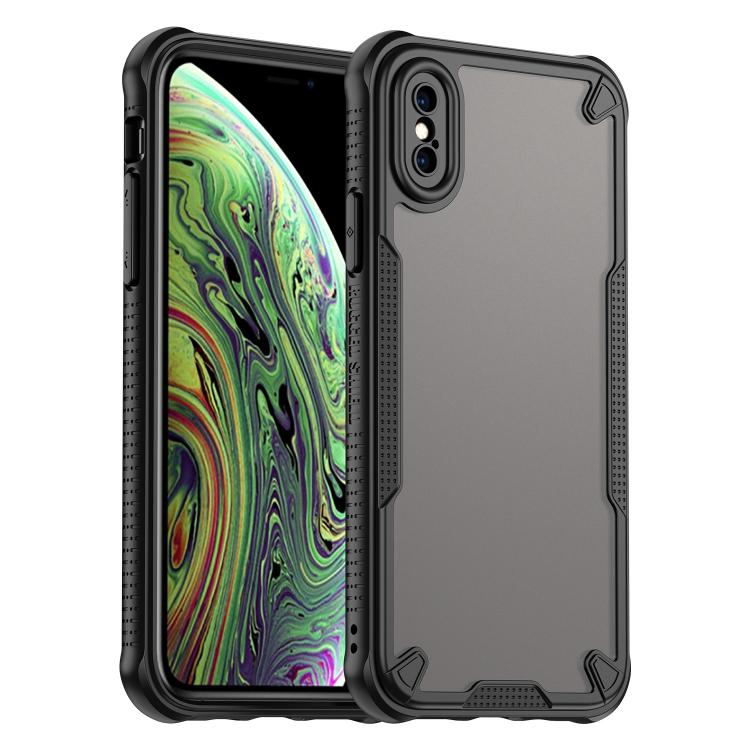 Custodia per telefono Armor Glaze PC Hybrid TPU, For iPhone XS, For iPhone XR, For iPhone XS Max, For iPhone X