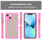 Custodia per telefono Armor Glaze PC Hybrid TPU, For iPhone 13 mini, For iPhone 12, For iPhone 12 Pro Max, For iPhone 12 Pro