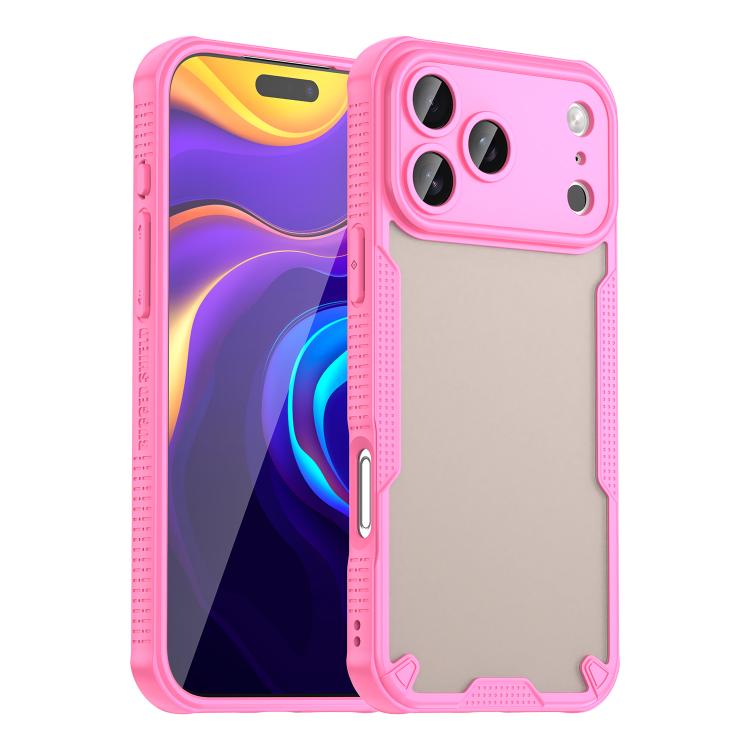 Custodia per telefono Armor Glaze PC Hybrid TPU, For iPhone 17 Pro Max, For iPhone 17 Pro, For iPhone 17, For iPhone Air