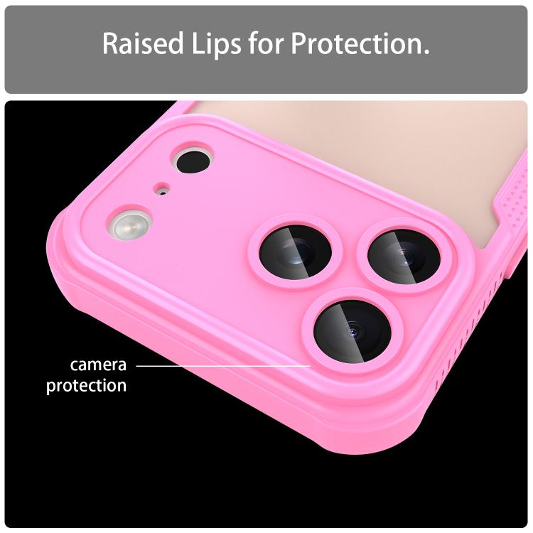 Custodia per telefono Armor Glaze PC Hybrid TPU, For iPhone 17 Pro Max, For iPhone 17 Pro, For iPhone 17, For iPhone Air
